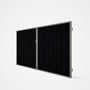 Good Neighbour® Superdek® Double Gate Standard .32 BMT 1.8m High Sheet: Gun Metal Grey, Frame: Birch