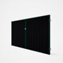 Good Neighbour® Superdek® Double Gate Standard .32 BMT 1.8m High Sheet: Gun Metal Grey, Frame: Caulf