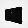 Good Neighbour® Superdek® Double Gate Standard .32 BMT 1.8m High Sheet: Gun Metal Grey, Frame: Gun M