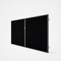 Good Neighbour® Superdek® Double Gate Standard .32 BMT 1.8m High Sheet: Gun Metal Grey, Frame: Mist 