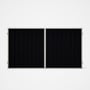 Good Neighbour® Superdek® Double Gate Standard .32 BMT 1.8m High Sheet: Gun Metal Grey, Frame: Off W