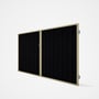 Good Neighbour® Superdek® Double Gate Standard .32 BMT 1.8m High Sheet: Gun Metal Grey, Frame: Primr