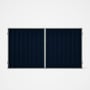 Good Neighbour® Superdek® Double Gate Standard .32 BMT 1.8m High Sheet: Mountain Blue, Frame: Gull G
