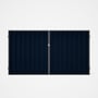 Good Neighbour® Superdek® Double Gate Standard .32 BMT 1.8m High Sheet: Mountain Blue, Frame: Granit