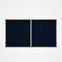 Good Neighbour® Superdek® Double Gate Standard .32 BMT 1.8m High Sheet: Mountain Blue, Frame: Merino