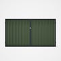 Good Neighbour® Superdek® Double Gate Standard .32 BMT 1.8m High Sheet: Mist Green, Frame: Dark Ston