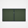 Good Neighbour® Superdek® Double Gate Standard .32 BMT 1.8m High Sheet: Mist Green, Frame: Mountain 