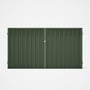 Good Neighbour® Superdek® Double Gate Standard .32 BMT 1.8m High Sheet: Mist Green, Frame: Mist Gree