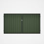 Good Neighbour® Superdek® Double Gate Standard .32 BMT 1.8m High Sheet: Mist Green, Frame: Slate Gre