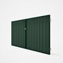 Good Neighbour® Superdek® Double Gate Standard .32 BMT 1.8m High Sheet: Rivergum, Frame: Caulfield G
