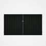 Good Neighbour® Superdek® Double Gate Standard .32 BMT 1.8m High Sheet: Slate Grey, Frame: Dark Ston
