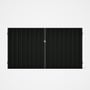 Good Neighbour® Superdek® Double Gate Standard .32 BMT 1.8m High Sheet: Slate Grey, Frame: Slate Gre