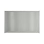Good Neighbour® CGI 1200mm High Fence Panel Sheet: Gull Grey, Post/Track: Gull Grey