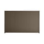 Good Neighbour® CGI 1500mm High Fence Panel Sheet: Banyan Brown, Post/Track: Banyan Brown