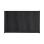 Good Neighbour CGI 1500mm High Fence Panel Sheet: Gun Metal Grey, Post/Track: Gun Metal Grey
