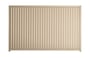 Good Neighbour CGI 1500mm High Fence Panel Sheet: Merino, Post/Track: Merino