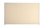 Good Neighbour CGI 1500mm High Fence Panel Sheet: Primrose, Post/Track: Off White