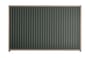 Good Neighbour CGI 1500mm High Fence Panel Sheet: Slate Grey, Post/Track: Beige