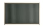 Good Neighbour CGI 1500mm High Fence Panel Sheet: Slate Grey, Post/Track: Merino