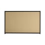 Good Neighbour® CGI 1500mm High Fence Panel Sheet: Wheat, Post/Track: Ebony