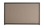 Good Neighbour CGI 1800mm High Fence Panel Sheet: Beige, Post/Track: Ebony