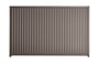 Good Neighbour CGI 1800mm High Fence Panel Sheet: Banyan Brown, Post/Track: Banyan Brown