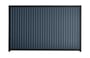 Good Neighbour CGI 1800mm High Fence Panel Sheet: Dark Stone, Post/Track: Ebony