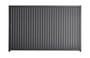 Good Neighbour CGI 1800mm High Fence Panel Sheet: Gun Metal Grey, Post/Track: Gun Metal Grey