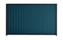 Good Neighbour CGI 1800mm High Fence Panel Sheet: Mountain Blue, Post/Track: Ebony