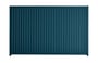 Good Neighbour CGI 1800mm High Fence Panel Sheet: Mountain Blue, Post/Track: Mountain Blue