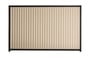 Good Neighbour CGI 1800mm High Fence Panel Sheet: Merino, Post/Track: Ebony
