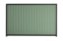 Good Neighbour CGI 1800mm High Fence Panel Sheet: Mist Green, Post/Track: Ebony
