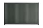 Good Neighbour CGI 1800mm High Fence Panel Sheet: Slate Grey, Post/Track: Gun Metal Grey