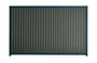 Good Neighbour CGI 1800mm High Fence Panel Sheet: Slate Grey, Post/Track: Mountain Blue