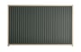 Good Neighbour CGI 1800mm High Fence Panel Sheet: Slate Grey, Post/Track: Merino