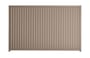 Good Neighbour CGI 2100mm High Fence Panel Sheet: Beige, Post/Track: Beige