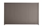 Good Neighbour CGI 2100mm High Fence Panel Sheet: Banyan Brown, Post/Track: Banyan Brown