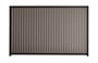 Good Neighbour CGI 2100mm High Fence Panel Sheet: Banyan Brown, Post/Track: Ebony