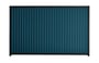 Good Neighbour CGI 2100mm High Fence Panel Sheet: Mountain Blue, Post/Track: Ebony