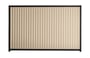 Good Neighbour CGI 2100mm High Fence Panel Sheet: Merino, Post/Track: Ebony