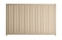 Good Neighbour CGI 2100mm High Fence Panel Sheet: Merino, Post/Track: Merino