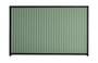 Good Neighbour CGI 2100mm High Fence Panel Sheet: Mist Green, Post/Track: Ebony
