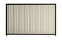Good Neighbour CGI 2100mm High Fence Panel Sheet: Moss Vale Sand, Post/Track: Ebony