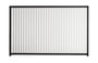 Good Neighbour CGI 2100mm High Fence Panel Sheet: Off White, Post/Track: Ebony