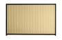 Good Neighbour CGI 2100mm High Fence Panel Sheet: Wheat, Post/Track: Ebony