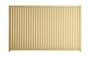 Good Neighbour CGI 2100mm High Fence Panel Sheet: Wheat, Post/Track: Wheat