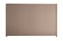Good Neighbour CGI Mini 1500mm High Fence Panel Sheet: Biege, Post/Track: Beige