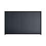 Good Neighbour® CGI Mini 1500mm High Fence Panel Sheet: Dark Stone Post/Track: Ebony