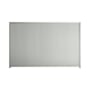 Good Neighbour® CGI Mini 1500mm High Fence Panel Sheet: Gull Grey Post/Track: Gull Grey