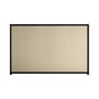 Good Neighbour® CGI Mini 1500mm High Fence Panel Sheet: Merino Post/Track: Ebony
